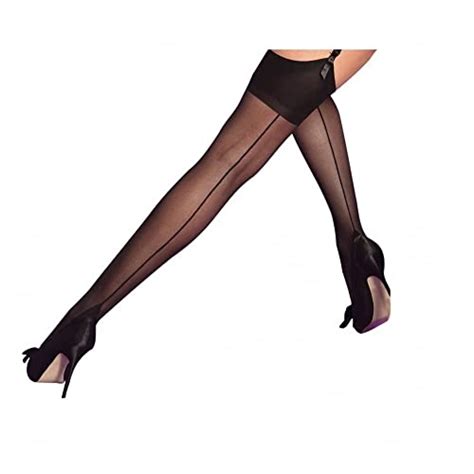retro glamour vintage fully fashioned seamed stockings pin up photo