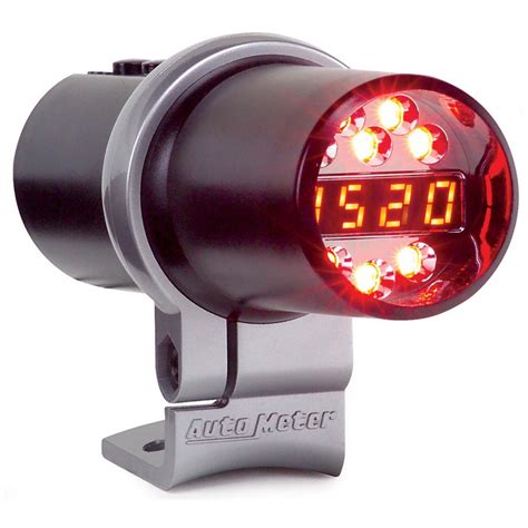 autometer shift light   rpm svart