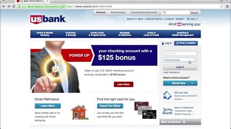 bank  banking login instructions youtube