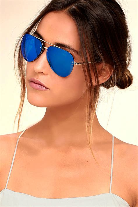 stylish blue sunglasses mirrored sunglasses aviator sunglasses 12 00