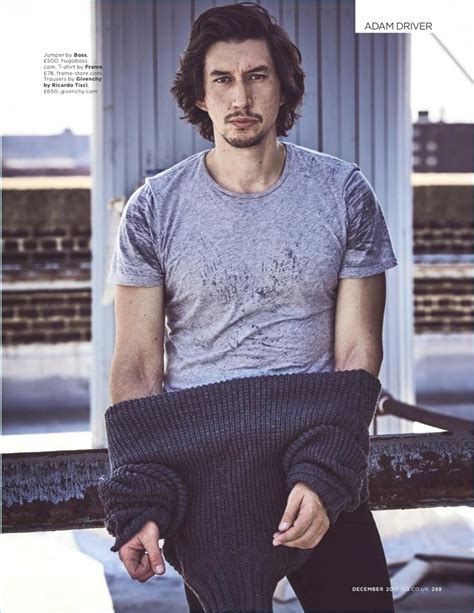 Adam Driver British Gq 2017 Cover Photo Shoot