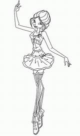 Ballerina Barbie Coloring Pages Colouring Printable Clipart Ballet Print Kids Popular Getdrawings Collection Library Getcolorings sketch template