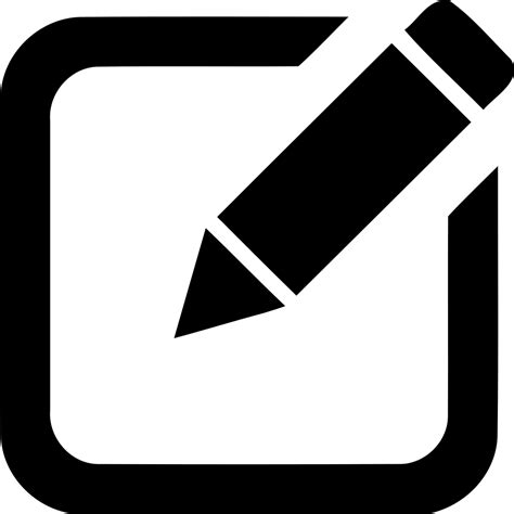 edit icon png   icons library