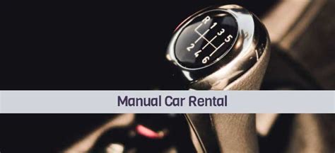 manual car rental   rent car  manual transmission