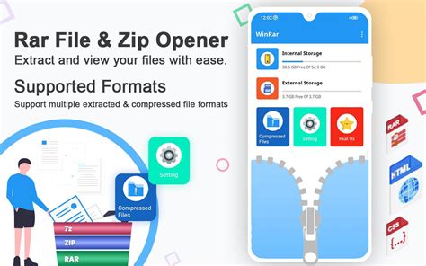 zip unzip file extractor file opener  android apk