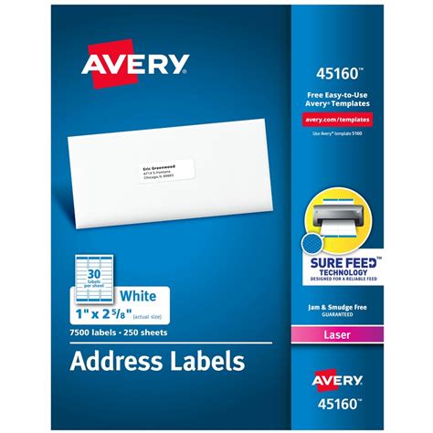 avery white mailing labels ave  rrofficesolutionscom