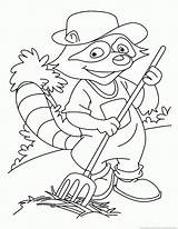 Raccoon 123coloringpages sketch template