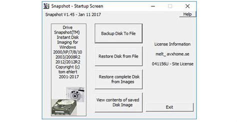 drive snapshot  portable   downloadlyir official