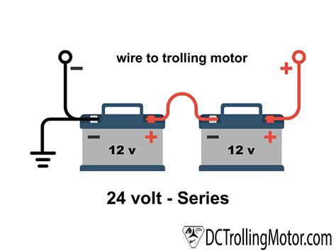 connect  trolling motor   battery dc trolling motor