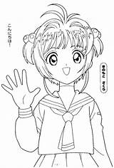 Cardcaptor Captors Vem sketch template