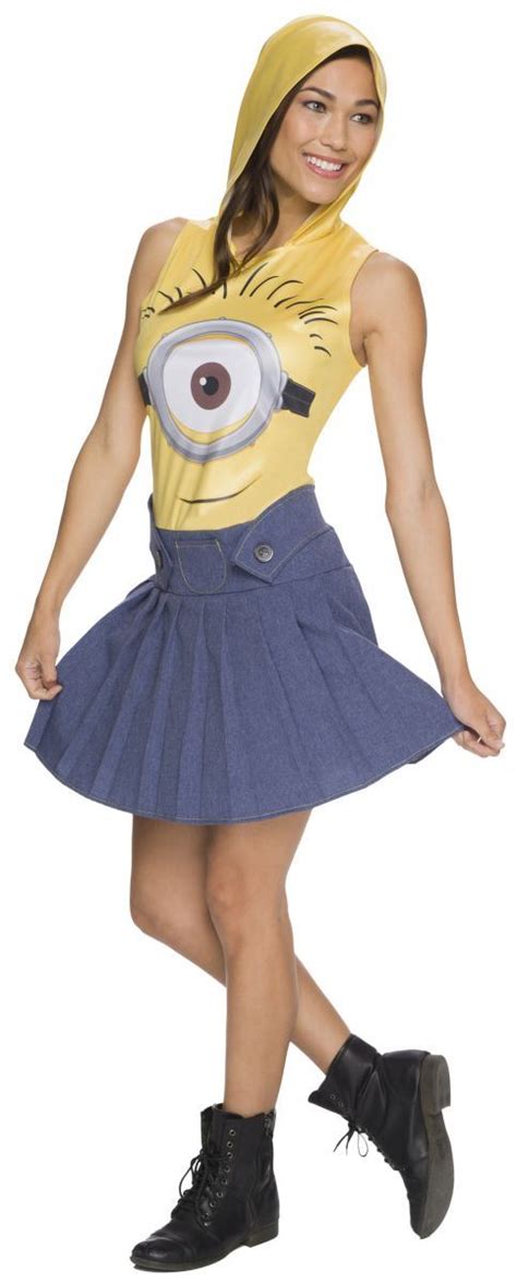 Adult Minions Women Hooded Costume 34 99 The Costume Land