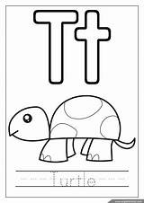 Turtle Lowercase Englishforkidz Tracing Trace sketch template