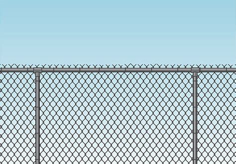 royalty free chainlink fence clip art vector images and illustrations