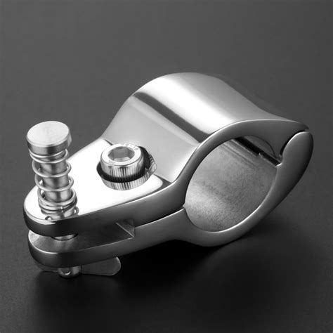 jaw  top hinged  mm clamp bimini stainless steel marine awning hardware fitting yachts