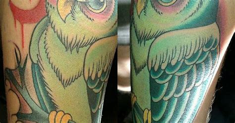 Owl By Morgan Macdonald Seven Crowns Tattoo Toronto On Imgur