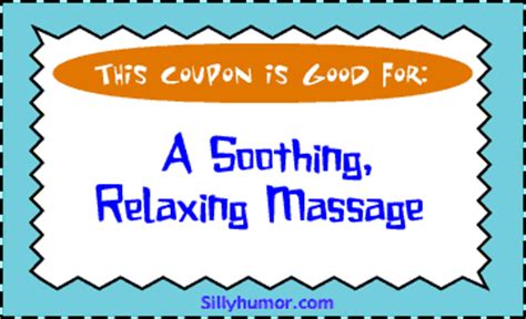 massage coupon