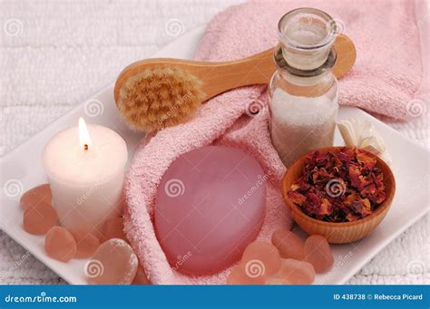 pretty  pink spa  stock photo image  glycerin