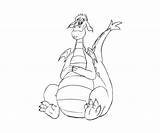 Coloring Dragon Pages Petes Mim Cartoons sketch template