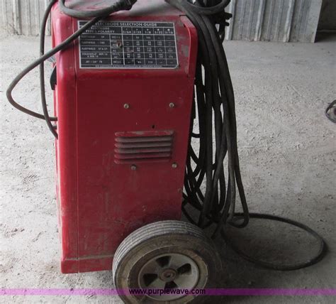lincoln acdc  arc welder  princeton mo item  sold purple wave