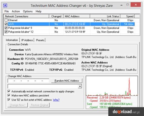 technitium mac address changer ip tools