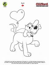 Coloring Pages Kids Book Pbs Clifford Big Red Dog Printable Printables Characters Color Sheets Valentine Books sketch template