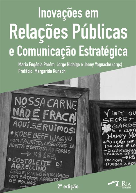 inovações em relações públicas e comunicação estratégica ria editorial