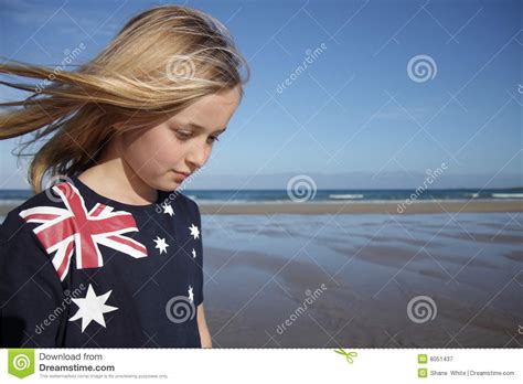 aussie girl stock image image of southern australian 8051437