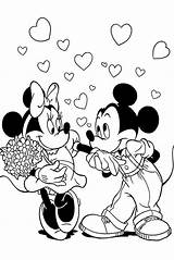 Disney Coloring Couples Pages Color Couple Getcolorings sketch template