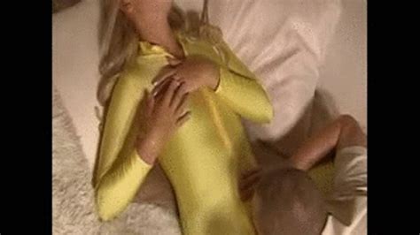 Spandex Sex Full Version See Matt Lick Lucy In Her Catsuit Shinywear