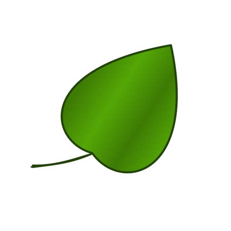 simple leaf png svg clip art  web  clip art png icon arts