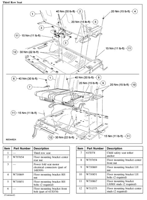 row seat    explorer   raise   hear  motor   removed