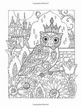 Owls Malvorlagen Ausmalbilder Sarnat Marjorie Colouring Pesquisa Ausmalen Tiere Erwachsene Eule Grown Zentangle Buch Kreativ sketch template
