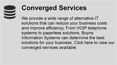 converged boyns information systems
