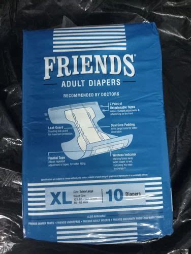 60 years tab style diaper extra large friends adult diapers size xl