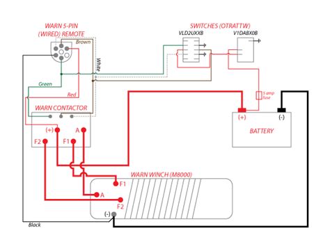 badland wireless winch remote control wiring diagram