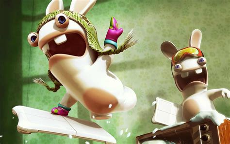 rayman raving rabbids   full game speed