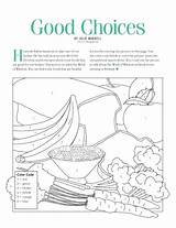 Coloring Pages Good Wisdom Word Choices Getcolorings Printable Church Four Friends Getdrawings sketch template