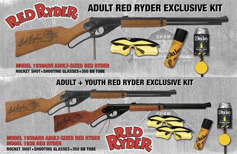 daisy offers adult sized red ryder bb guns for limited time