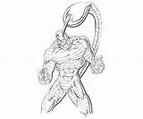 Scorpion sketch template