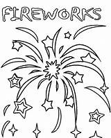 Fireworks Coloring Bonfire Printable Colouring Night July Cool2bkids Adult Firework Sheets 4th Fourth Adults Preschool Bang Getcolorings Clipart Craft Colorings sketch template