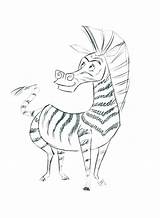 Stripes Pages Coloring Zebra Without Getcolorings sketch template
