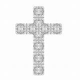 Cross Printable Coloring Pages Communion First Clip Holy Easter Adults Printables Kids Crosses Projects Fall Crafts Patterns Banner Alike Sunday sketch template