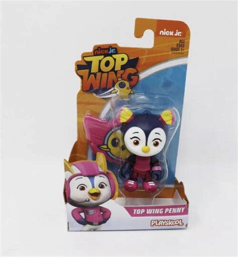 Lot Of 3 Nick Jr Top Wing Penny Top Wing Rodfigure Top Swift Of