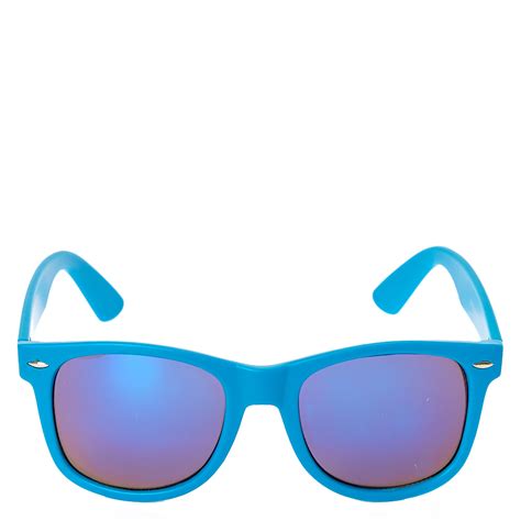 Retro Blue Sunglasses Claire S Us