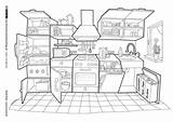 Hauswirtschaft Küche Illustratorenfuerfluechtlinge sketch template