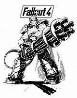 Fallout4 Motosega 1006 Docx Zip Vectorified Hiclipart sketch template
