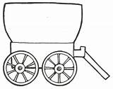 Wagon sketch template