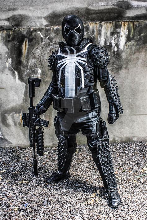 agent venom  daviddoylearts  deviantart