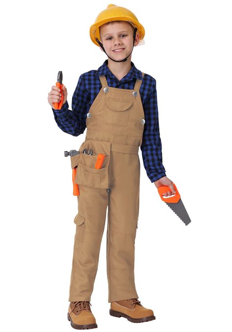 construction worker costume   child