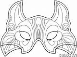 Besuchen Maske sketch template